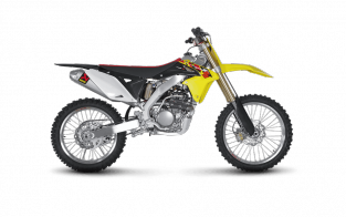 Akrapovic Racing Line Titanium Compleet Systeem zonder E-keur Suzuki RM-Z 250 2010-2018
